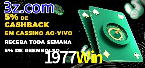Promoções do cassino ao Vivo 1977Win